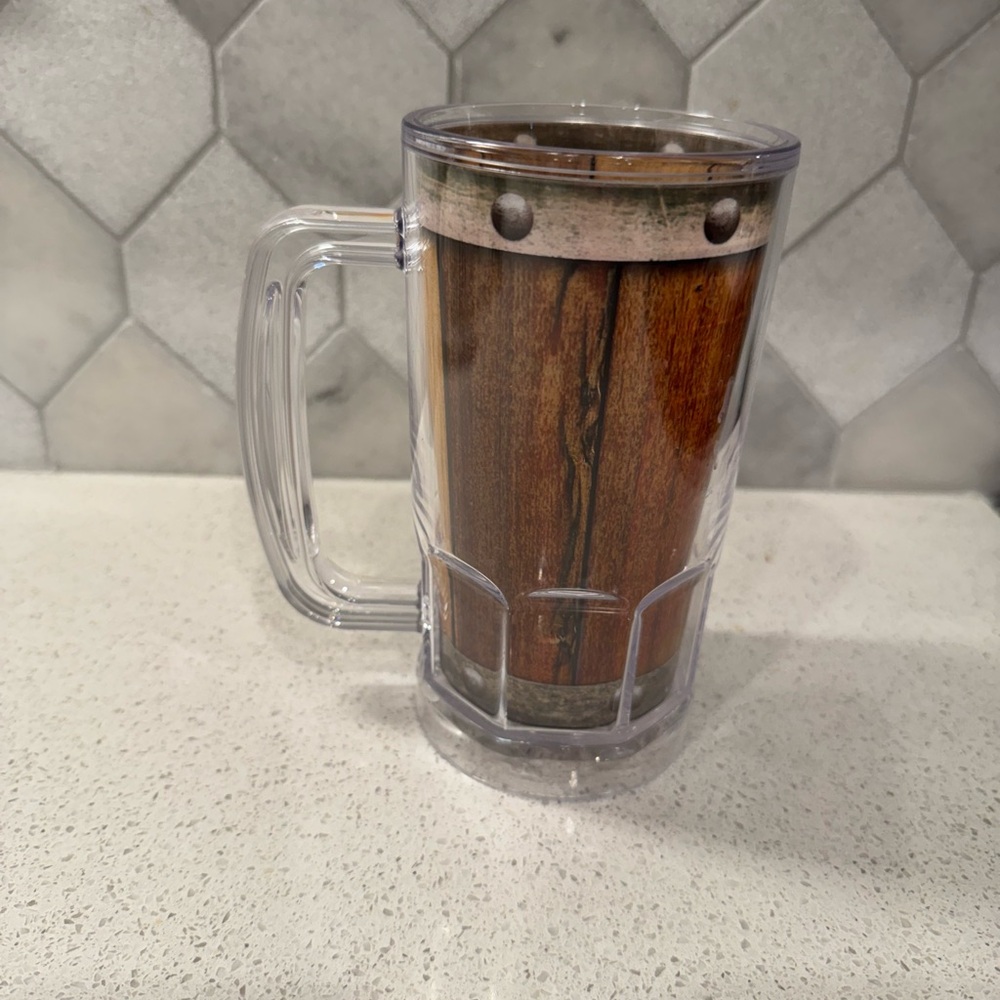 Rustic Brown Barrel Mug Tervis Tumbler